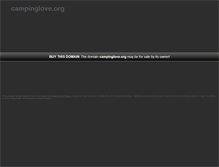 Tablet Screenshot of campinglove.org